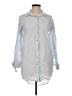STITCHDROP 100% Cotton Gray Long Sleeve Button-Down Shirt Size XS - photo 1