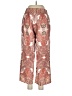 Skye's The Limit 100% Polyester Paisley Pink Casual Pants Size M - photo 2