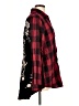Kyla Seo 100% Viscose Plaid Red Long Sleeve Button-Down Shirt Size L - photo 4