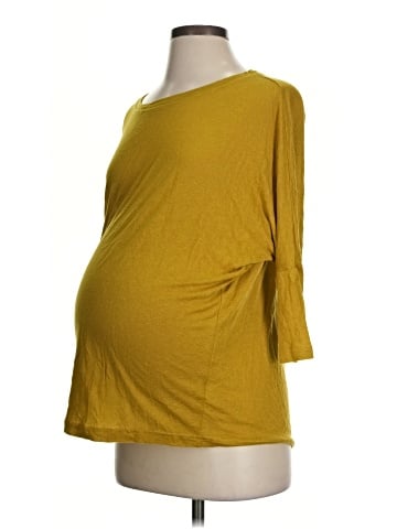 Topshop 3/4 Sleeve T-Shirt (view 1)