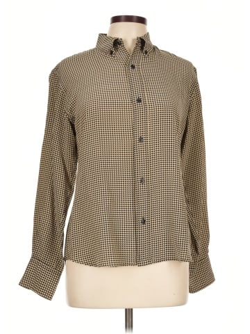 Ralph Lauren Collection Long Sleeve Silk Top (view 1)