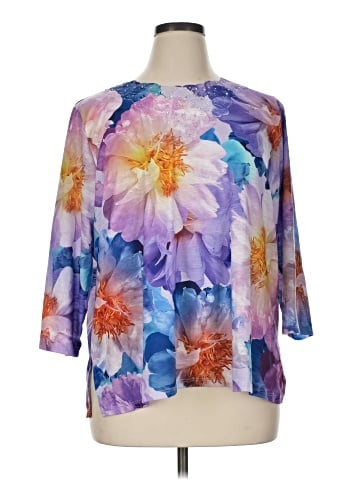 Alfred Dunner 3/4 Sleeve Blouse (view 1)