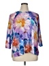 Alfred Dunner Tie-dye Purple 3/4 Sleeve Blouse Size 1X - photo 1