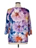 Alfred Dunner Tie-dye Purple 3/4 Sleeve Blouse Size 1X - photo 2
