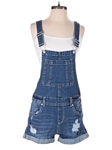 Dollhouse Overall Shorts (view 1)