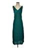 A New Day 100% Polyester Solid Teal Cocktail Dress Size XS - photo 1