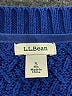 L.L.Bean Blue Pullover Sweater Size S - photo 7