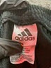 Adidas 100% Polyester Black Track Pants Size 6X - photo 3