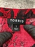 Torrid 100% Rayon Red Long Sleeve Blouse Size 1X Plus (1) - photo 7
