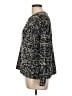 Apt. 9 100% Polyester Tweed Black Pullover Sweater Size L - photo 5