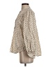 Old Navy 100% Cotton Polka Dots Ivory Long Sleeve Blouse Size M - photo 5