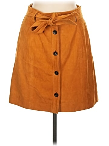 Joie Leather Skirt (view 1)