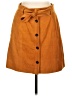 Joie 100% Leather Orange Leather Skirt Size 10 - photo 1