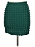 MadRag Solid Green Casual Skirt Size L - photo 1
