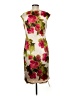 Evan Picone Floral Ivory Cocktail Dress Size 8 - photo 2