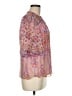 Hale Bob Pink 3/4 Sleeve Blouse Size M - photo 4