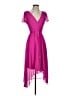 DKNY 100% Polyester Pink Cocktail Dress Size 4 - photo 1
