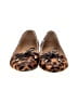 Talbots Animal Print Brown Flats Size 9 - photo 2