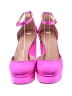 J.Crew Color Block Pink Heels Size 7 1/2 - photo 2