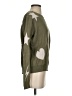 Fate 100% Cotton Stars Green Pullover Sweater Size S - photo 4