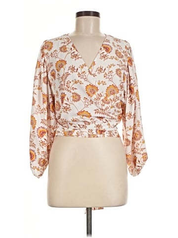 1.State 3/4 Sleeve Blouse (view 1)