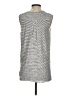Guess 100% Viscose Silver Sleeveless Blouse Size S - photo 2