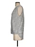 Guess 100% Viscose Silver Sleeveless Blouse Size S - photo 5