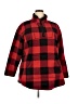 Style&Co 100% Polyester Plaid Red Fleece Size 3X - photo 1