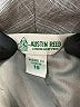 Austin Reed 100% Wool Plaid Gray Wool Blazer Size 16 - photo 6