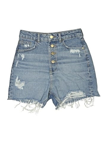 Zara Denim Shorts (view 1)