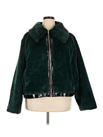 Maeve by Anthropologie Faux Fur Jacket (view 1)