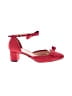 J.Crew Red Heels Size 7 1/2 - photo 1