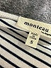 Monteau Stripes Gray Jumpsuit Size S - photo 4