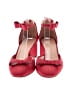 J.Crew Red Heels Size 7 1/2 - photo 2