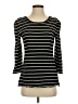 Talbots Black 3/4 Sleeve T-Shirt Size S - photo 1