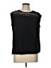 Ann Taylor LOFT Black Sleeveless Blouse Size L - photo 1
