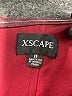 Xscape 100% Polyester Burgundy Cocktail Dress Size 8 - photo 7