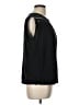 Ann Taylor LOFT Black Sleeveless Blouse Size L - photo 4