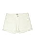 J.Crew Solid Ivory White Denim Shorts Size 27 waist - photo 1