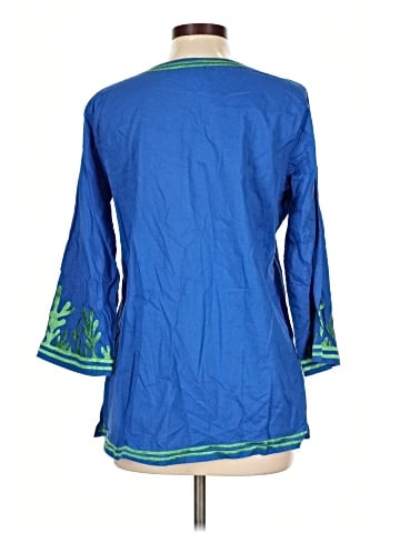 Gretchen Scott Designs 3/4 Sleeve Blouse (view 2)