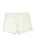 J.Crew Solid Ivory White Denim Shorts Size 27 waist - photo 2