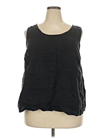 Flax Sleeveless Blouse (view 1)