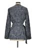 MICHAEL Michael Kors 100% Polyester Tweed Blue Blazer Size 4 - photo 2