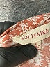 Solitaire 100% Rayon Pink 3/4 Sleeve Blouse Size L - photo 7
