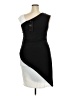 Rekucci Color Block Black Cocktail Dress Size 18 - photo 2