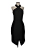 Adelyn Rae 100% Polyester Solid Black Cocktail Dress Size S - photo 1