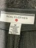 Real Clothes Chevron-herringbone Gray Dress Pants Size 14 - photo 4