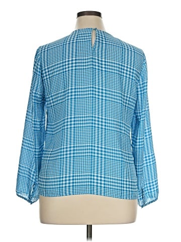 J.Crew Factory Store Long Sleeve Blouse (view 2)