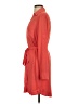 Express 100% Polyester Orange Casual Dress Size S - photo 5