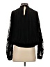 Free People Black Long Sleeve Blouse Size S - photo 2